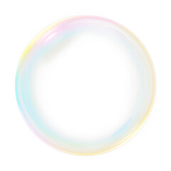 Vibrant PNG Overlay with Rainbow Colors on Transparent Background