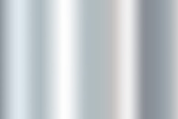 Silver metal texture, vector steel gradient. Shiny gradation, luxury background. Iron surface, grey color abstract illustration