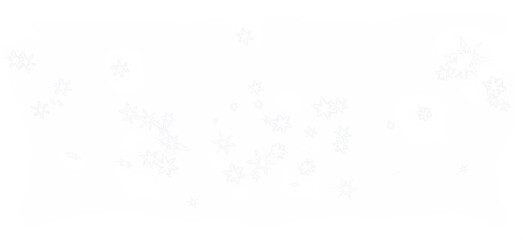 PNG Snowflake Overlay with White Glittering Effect on transparent background