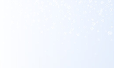 PNG Overlay of Blue and White Snowflakes on Transparent Background