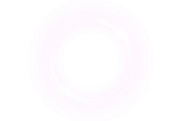 Pink Neon PNG Overlay with Sparkling Circular Effect on transparent background