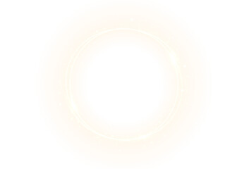 PNG Gold Vortex Overlay with Transparent Background Magic
