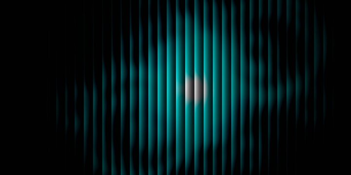 Teal blue glowing vertical line abstract background with soft white light highlight on dark gradient modern digital wallpaper