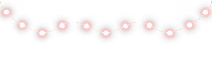 Red Glow PNG for Festive Overlay Effects on transparent background
