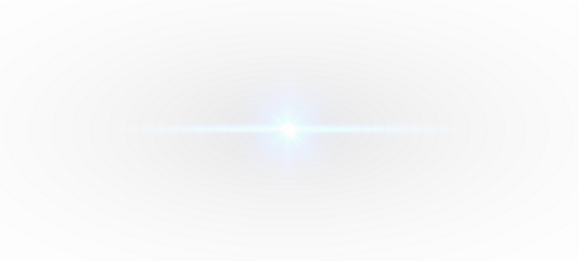 Blue Light Burst PNG with Transparent Overlay on transparent background