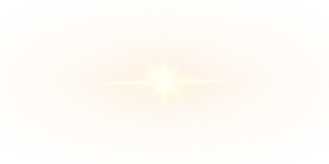 PNG Burst with Yellow Overlay Stars and Glow on transparent background