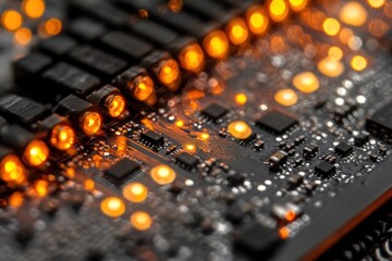 Electronic circuit board details