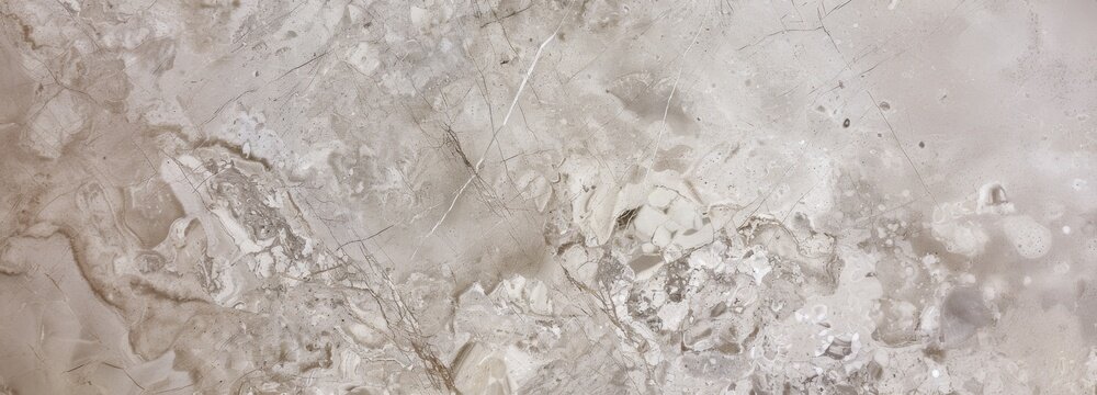 Close-up of a textured beige and light brown stone surface with natural cracks and rough patterns, showing mineral and sediment details.