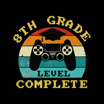 8th grade level complete T-shirt Design