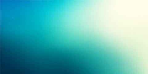 Bright blue abstract background with waves and rays of light for a digital ocean illustration