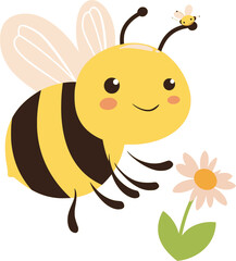 Bee vector illustration