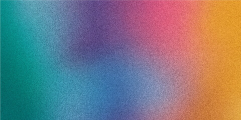 Vibrant gradient wallpaper with abstract rainbow lines and textured watercolor art