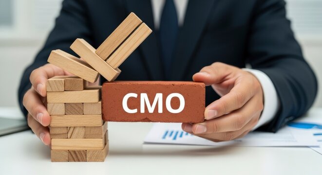 Cmo Brick Holding Wooden Blocks
