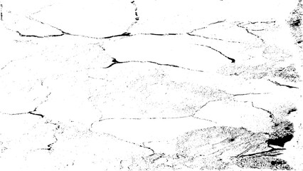 Black and white concrete or stone old wall texture. Abstract background for design. Monochrome.