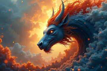 Crafting a one-of-a-kind and vibrant creation.