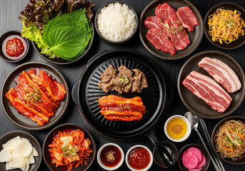 Korean BBQ DIY Feast Platter