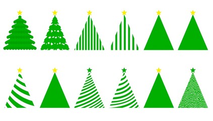 Holiday-Themed Evergreen Icons