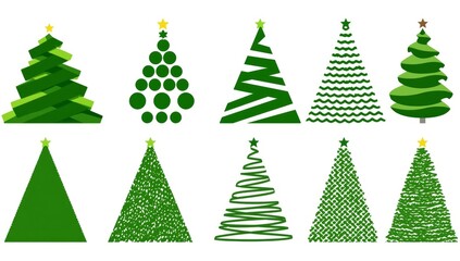 Holiday-Themed Evergreen Icons