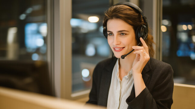 An interpreter supporting a legal hearing via secure booth, monitoring courtroom speakers through glass — legal translation accuracy, justice system accessibility, and multilingual due process.