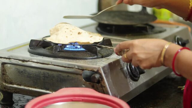 Hand made roti