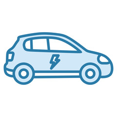 Electric Car Icon