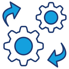 Modification Blue Icon