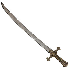 Obraz premium Short Saber Blade Historic Weapon