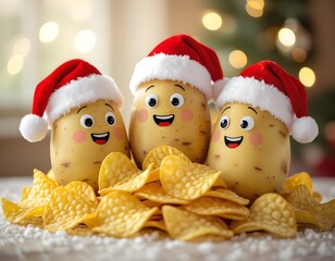 Natale e feste vegetariane e salutari, buffo albero di Natale di frutta e verdura secca