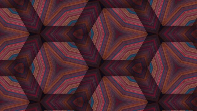 Kaleidoscope video design very cool