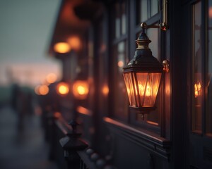 Vintage outdoor wall lantern fixture black finish warm light waterproof for patio garden porch lighting decor