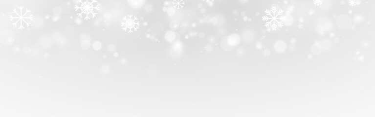 Beautiful Winter Snowfall Illustration with Seasonal Effects