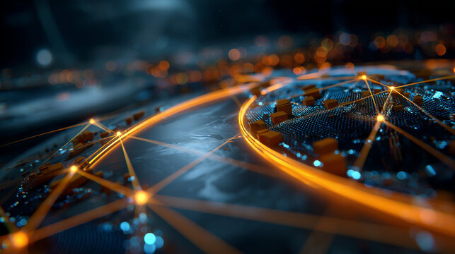 Global Supply Chain Optimization - Digital Logistics Network