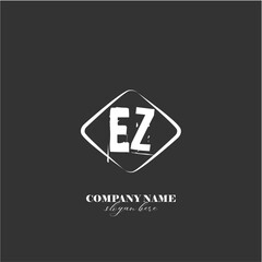 vector EZ illustration of a logo for a company background abstract