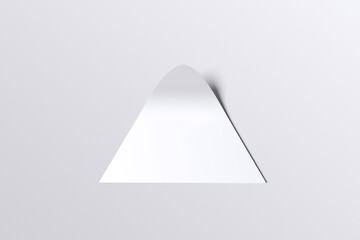 Triangle Stickers Blank