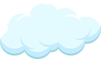 Set of blue sky, clouds.