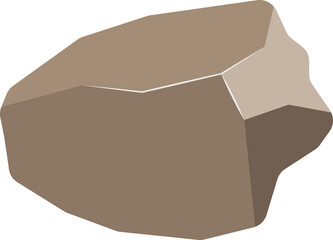 Rock stone icon