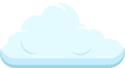 Set of blue sky, clouds.