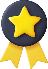 3d Winner medal with ribbon.