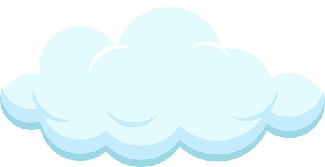 Set of blue sky, clouds.