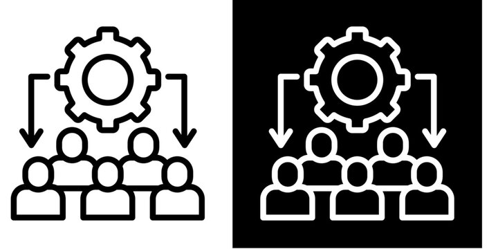 BPO  Icon Set White Style Collection
