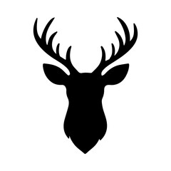 Christmas Reindeer Silhouette