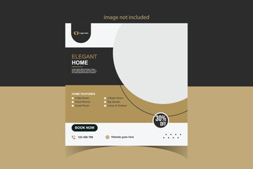 real estate flyer design  template booklet leaflet company cover brochure property house sale