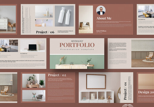 Minimal Portfolio Presentation Template