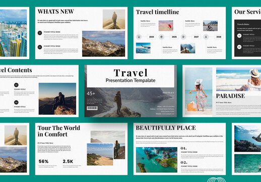Travel Portfolio Presentation Template