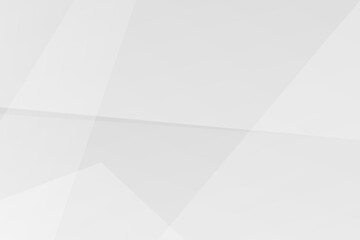 Modern abstract grey and white polygonal shapes creating clean vector background, EPS 10.