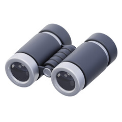 binoculars 3d illustration
