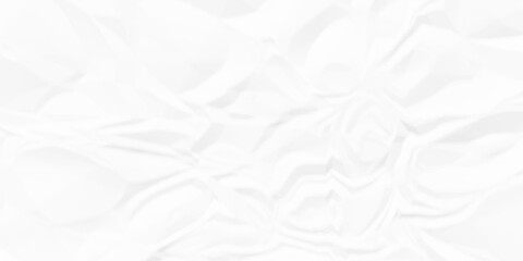 Crumpled paper Blank white crumpled and creased paper poster.	Isolated light grungy parchment torn old paper material abstract texture.