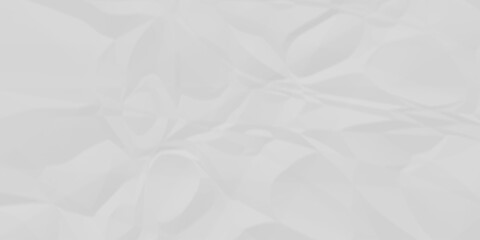 Crumpled paper Blank white crumpled and creased paper poster.	Isolated light grungy parchment torn old paper material abstract texture.