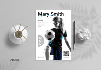 Football Sports Poster