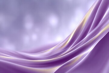 Ethereal Lavender Swirls: An abstract composition, featuring soft, flowing lavender fabric, gracefully sculpted with gentle waves. It is an image that embodies fluidity, peace and elegance.